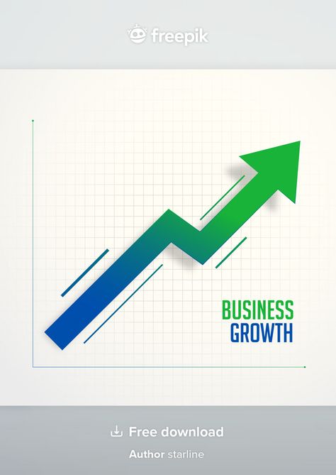 Business growth steps chart arrow concep... | Free Vector #Freepik #freevector Business Growth Graphics, About Business, Arrow Design, Growth Chart, Amazing Art Painting, Ig Stories, Fb Page, Vector Photo, Business Growth