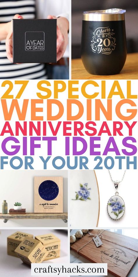 20 Years Wedding Anniversary Ideas, 19 Year Wedding Anniversary Gifts, 20th Anniversary Ideas For Husband Gift, 20 Th Wedding Anniversary Ideas, 20th Anniversary Ideas For Wife, Anniversary Gifts 20 Years, 20 Wedding Anniversary Ideas, 20 Years Anniversary Ideas, 23rd Anniversary Gifts For Him