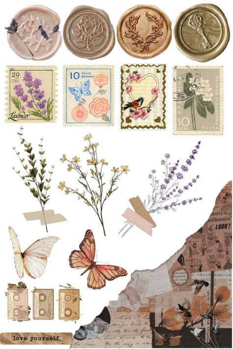 Vintage aesthetic sticker made by. D. L | Sticker art, Journal stickers, Scrapbook stickers printab… in 2022 | Scrapbook stickers printable, Aesthetic stickers, Sticker art Vintage Aesthetic Stickers Printables, Seni Resin, Vintage Paper Printable, Scrapbook Vintage, Papel Vintage, Scrapbook Printing, Aesthetic Sticker, Scrapbook Stickers Printable, Bullet Journal Stickers