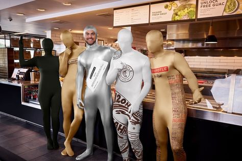 Chipotle Brings On The Heat With Its First-Ever Halloween Costume Range - DesignTAXI.com Meme Costume, Spirit Halloween Costumes, Halloween Costume Suit, Fast Casual Restaurant, Halloween Traditions, Fast Casual, Halloween Store, Social Awareness, Halloween This Year