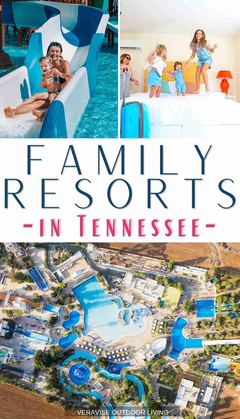 Family Vacation Tennessee, Tennessee Vacation With Kids, Family Vacation Activities Ideas, Family Resorts In The Us, Best Resorts For Kids, Tennessee Family Vacation, Teen Vacation, Top Family Vacations, Lake Vacations