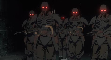 jin-roh - the wolf brigade Wolf Brigade, Jin Roh, Fallout New Vegas, Ghost In The Shell, 90s Anime, Armor Concept, The Wolf, Dieselpunk, Anime Movies