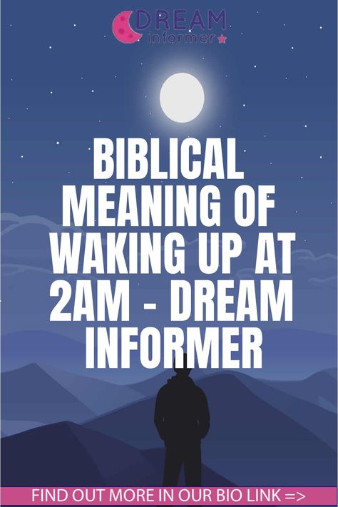 In this article, I will discuss the biblical meaning of waking up at 2am and the reasons that might be preventing your quality sleep time… Waking Up At 2am Meaning, Dream Interpretation Symbols, Can Not Sleep, Dream Symbols, Dream Interpretation, Wake Me Up, Wake Up, Sleep, Meant To Be