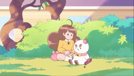 Bee And Puppycat Screenshots, Bee And Puppycat Screencap, Bee And Puppycat Lazy In Space, Bee And Puppycat Wallpaper Iphone, Bee Puppycat, Bee And Puppycat, Halloween Inspo, Learn To Draw, Magical Girl