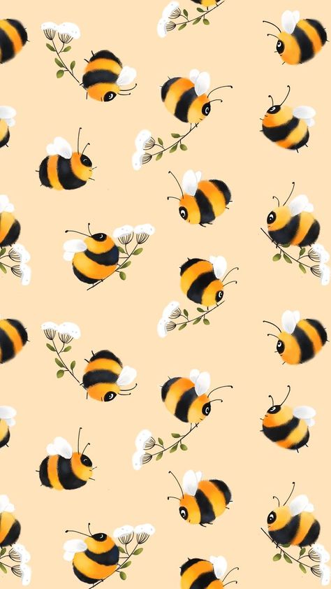 COOL PHONE WALLPAPERS 4 Wall Paper Phone, Iphone Lockscreen, Cool Wallpapers For Phones, Bee Art, Cute Patterns Wallpaper, Graphics Inspiration, Iphone Background Wallpaper, Aesthetic Iphone, Cute Backgrounds