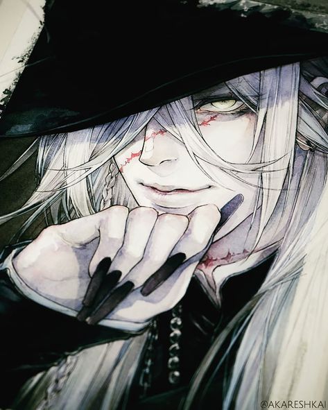 Undertaker Fanart, Ceil Phantomhive, Black Butler Undertaker, Black Bulter, Haikyuu Tsukishima, Black Butler 3, Black Butler Anime, Black Butler Kuroshitsuji, Butler Anime