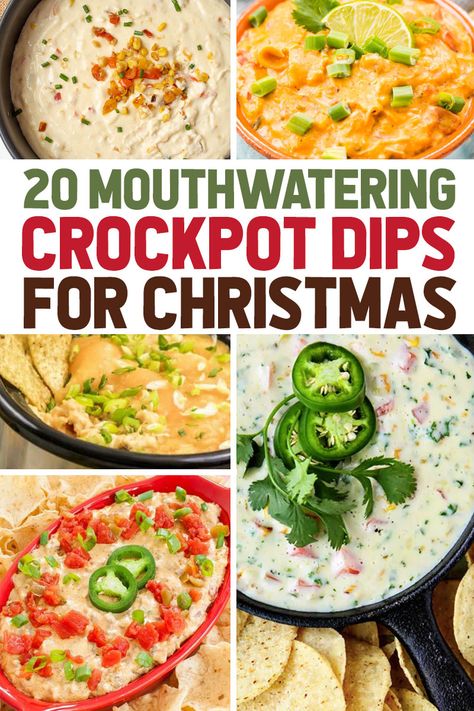 Crockpot Dips, Christmas Crockpot, Slow Cooker Dip Recipes, Warm Dip Recipes, Crockpot Party Food, Mini Crockpot Recipes, Dip Recipes Crockpot, Slow Cooker Dips, Healthy Sauce