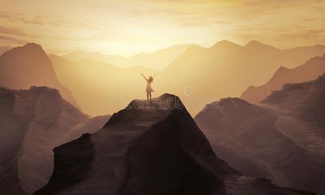 Mountain praise. A woman stands alone on a mountain with her hands in praise , #AFFILIATE, #woman, #praise, #Mountain, #hands, #mountain #ad Peter Walks On Water, 1 Kings 17, Praying For A Miracle, Garment Of Praise, Isaiah 61, Jesus Heals, Answered Prayers, Read Bible, Thank God