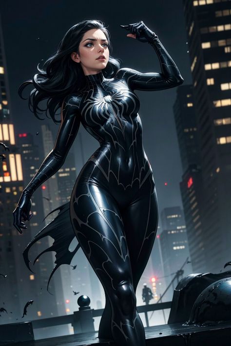 ArtStation - Spider-woman Symbiote suit , Victor Penguih Symbiote Suit, Joker Gotham, Venom Girl, Catwoman Batman, Female Joker, Batman Armor, Catwoman Cosplay, Sci Fi Props, Cat Women