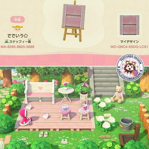 Animal Crossing ACNH QR codes on Instagram: “ACNH memes and design codes, we got them! Follow for more ✅☑️ Pink wooden decking designed by deteiu_box on Twitter. Please use the…” Acnh Qr Codes, Animal Crossing Codes, Picnic Blanket Pattern, Wooden Decking, Rose Island, Pink Island, Animal Crossing Memes, Animal Crossing Guide, Animal Crossing Qr Codes Clothes