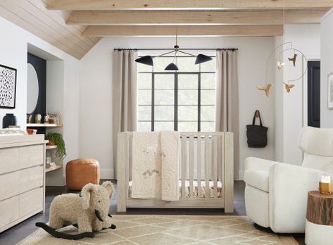 Pottery Barn Kids Bedrooms, Pottery Barn Kids Nursery, Pottery Barn Nursery, Pottery Barn Kitchen, Pottery Barn Bedrooms, Barn Bedrooms, Jeremiah Brent, Pottery Barn Bedding, Unisex Nursery