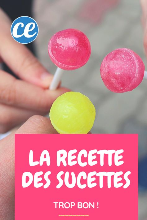 Les enfants vous réclament sans cesse des sucettes à la fraise ? Voici la recette très facile à la fraise faite maison ! Les meilleurs bonbons faits maisons. Et vous êtes sûr qu'elles sont sans colorants, produits chimiques ou additifs. #bonbon #sucette Homemade Sweets, Golden Syrup, Homemade Candies, World Recipes, Bon Bon, Chewing Gum, Gummy Candy, Food Design, Candy Bar