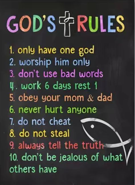 This is God’s rules for a household Rule Number 5, Gods Rules, Christian Rules, Christian Family Rules, God Rules, Raising Sons, Ruth Bible, Prayer Rocks, Bible Emergency Numbers