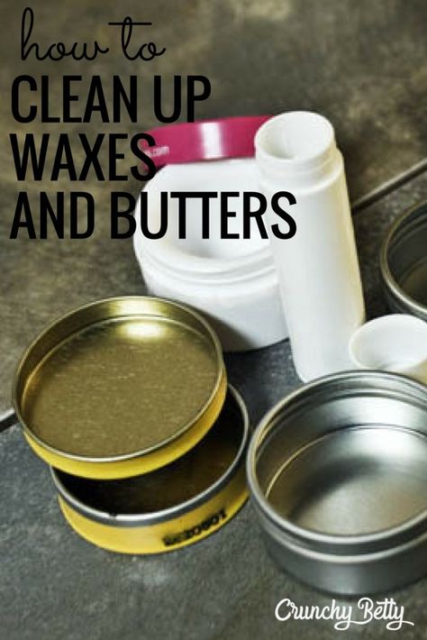 Clean Up! Reuse Old Lip Balm Containers and Tidy Up After Working With Waxes and Butters 8 Makeup Storage Containers, Homemade Moisturizer, Lip Balm Containers, Homemade Lip Balm, Vegan Lip Balm, Sugar Lip Scrub, Diy Lip Balm, Diy Lips, Natural Lip Balm