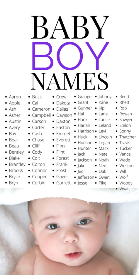 Baby boy names of 2020. Rustic baby boy names #babyboy #babynames #boynames Rustic Boy Names, Country Boy Names, Unique Baby Boy Names, Unique Boy Names, Baby Name List, Unique Baby Names