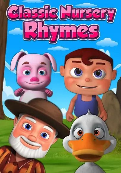 Watch Classic Nursery Rhymes - Free TV Shows | Tubi Dti Theme Nursery Rhyme, Nursery Rhymes Wallpaper, Nursery Rhyme Books, Where Is Thumbkin, Rub A Dub Dub Nursery Rhyme, Fruit Song, Nursery Ryhmes, Free Tv Shows, Free Tv