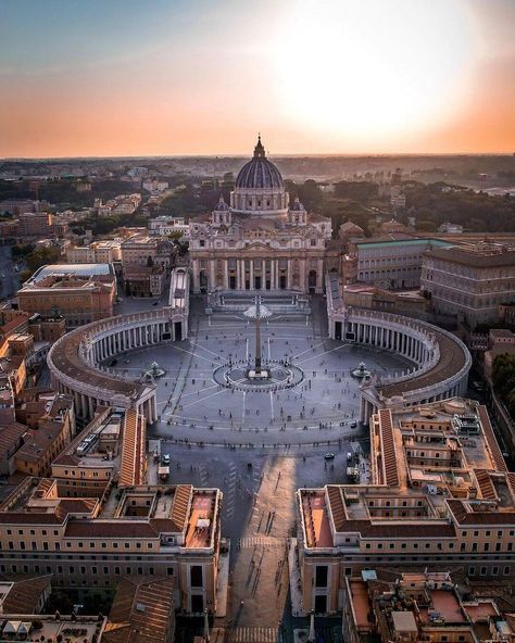 Rome View, Vatican City Italy, Vatican Museum, Roman Church, Rome Art, Rome City, Africa Do Sul, Roman Architecture, Vatican Museums