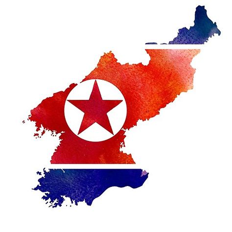 Map of North Korea. Watercolor texture flag. North Korea Map, North Korea Flag, Watercolor Texture, North Korea, Aesthetic Stickers, Canada Flag, Usa Flag, Christmas List, Country Flags