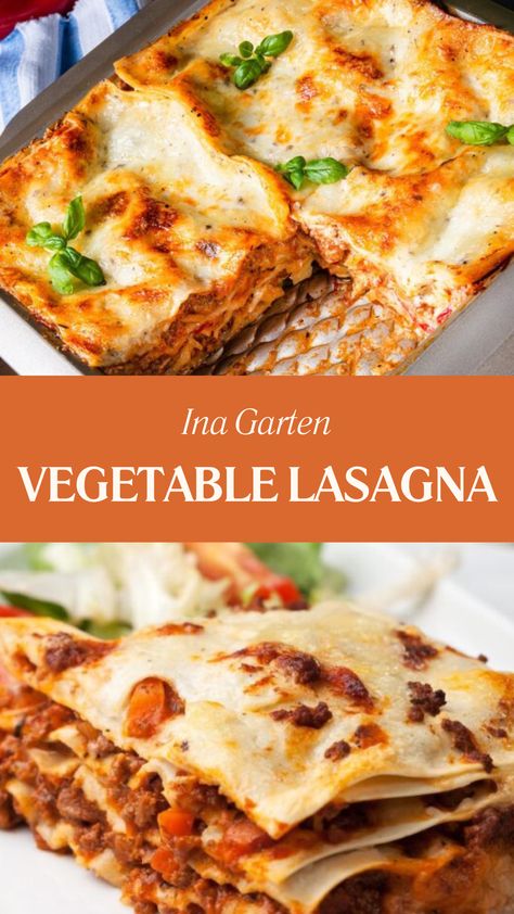 Ina Garten Vegetable Lasagna Zucchini And Eggplant Lasagna, Best Vegetable Lasagna Recipe, Meatless Lasagna Recipe With Ricotta, Vegetable Lasagna Recipe Easy, Eggplant Lasagna Recipe, Vegetable Lasagna Recipe, Veggie Lasagna Recipe, Meatless Lasagna, Vegetarian Casserole Recipes