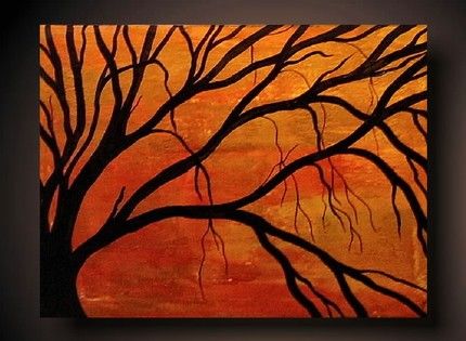 Mums Painting, Fall Paintings, Ink Therapy, Orange Autumn, Paint Nite, Dekor Diy, Messy Play, Halloween Painting, Autumn Painting