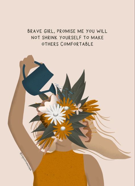 Art Meaningful, Quotes Home Decor, Motivational Art Prints, Quotes Home, Brave Girl, Inspirational Art, Self Love Quotes, Powerful Quotes, Daily Affirmations