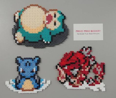 Pokemon Perler Bead Patterns Templates, Pokemon Pearl Beads, Perler Bead Patterns Pokemon, Pokémon Perler Beads, Pokemon Perler Bead Patterns, Hama Beads Pokemon, Perler Designs, Modele Pixel Art, Pokemon Bead