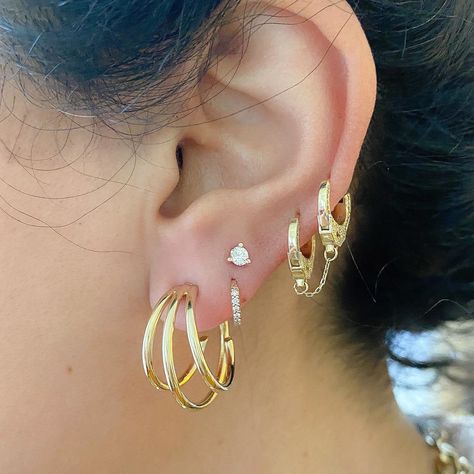 LAST CALL: Shop our Valentine’s Day Sale: 15% off when you spend $450.00! No coupon codes necessary, discount applied upon checkout!  Expires: 2.20.20 at midnight Helix Piercings, Solid Gold Earrings, Jewellery Designer, Helix Piercing, Earrings Studs, Affordable Gifts, Gold Earring, Single Earring, Last Call