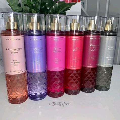 Bath N Body Works Perfume, Bath And Body Works Perfume Collection, Victoria Secret Perfume Body Spray, Victoria Secret Body Spray, Bath N Body Works, Perfume Organization, Perfume Body Spray, Bath And Body Work, Body Hygiene