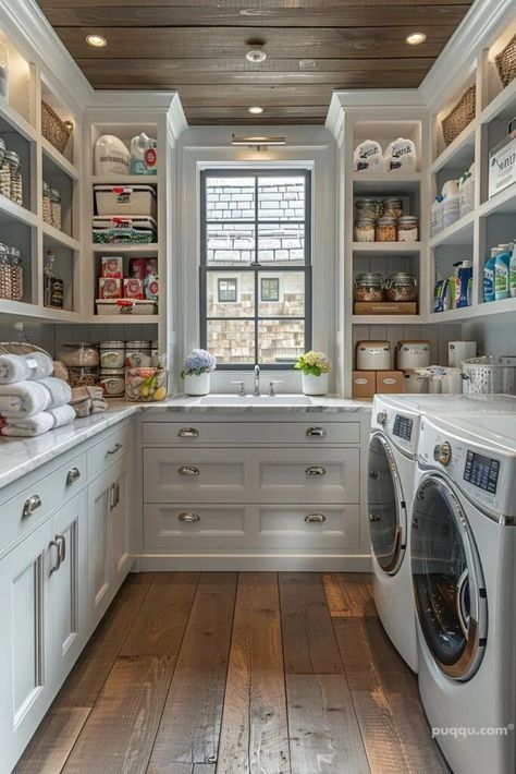 Pantry Laundry Room Combo, Organization Laundry Room, Organization Laundry, Pantry Laundry Room, Pantry Laundry, Pantry Room, Dream Laundry Room, Pantry Remodel, Laundry Room Closet