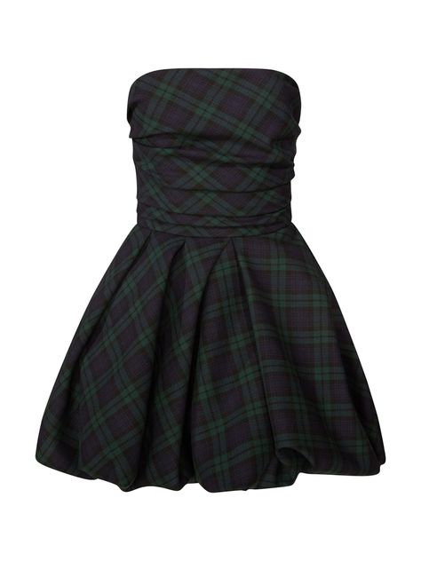 Marden Dress Blackwatch Tartan, Under The Skirt, Bubble Dress, Visual Kei, Fancy Dresses, Look Cool, Dress Details, Look Fashion, Drake