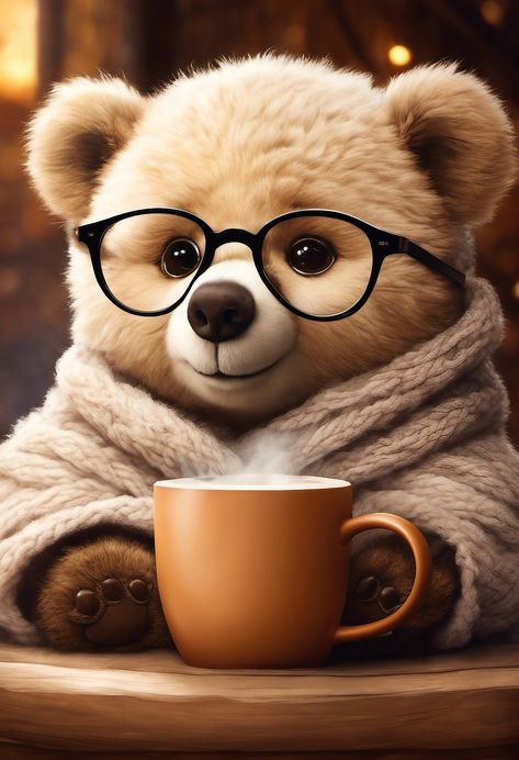 Coffee - It's that kind of day.... Cute Teddy Bear Pics, Good Morning Monday Images, Pause Button, Teddy Day, Good Morning Funny Pictures, Teddy Bear Wallpaper, Most Paused Movie Scenes, The Pause, Teddy Bear Pictures