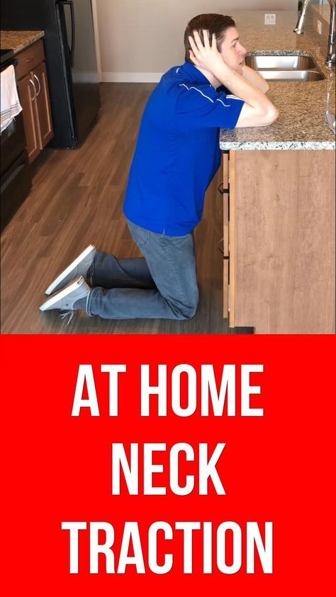 Dr. Rowe goes over how to decompress your neck at home using no equipment. These decompression traction based exercises may give neck pain relief in as little as 30 SECONDS! These exercises are going to focus on pulling motions, or spinal decompression TRACTION, to help open up the neck, or cervical spine. These exercises are SAFE, effective, don't require any special equipment, and can be done in the comfort of your own home. WATCH NOW and decompress your neck and get feeling instant relief! Neck Traction At Home, Neck Pain Relief Stretches, Dr Rowe, Shoulder Pain Exercises, Neck And Shoulder Exercises, Spine Care, Neck Traction, Spinal Decompression, Body Pain Relief