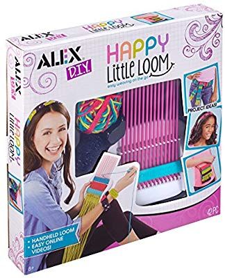 Amazon.com: Alex DIY Happy Little Loom Kit: Toys & Games Alex Toys, Weaving Tools, Toys Diy, Craft Kits For Kids, Craft Activities For Kids, Loom Weaving, Arts And Crafts For Kids, Diy Toys, Happy Kids