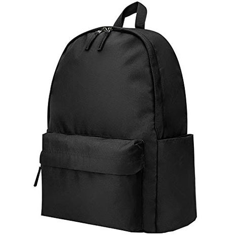 Vorspack Backpack Lightweight Backpack for College Travel Work for Men and Women - Black. For product & price info go to: https://all4hiking.com/products/vorspack-backpack-lightweight-backpack-for-college-travel-work-for-men-and-women-black/ Amazon Fits, Backpack For College, Backpack For Travel, Backpack College, High School Backpack, Best Travel Backpack, Clear Backpack, Daypack Backpack, Work Backpack