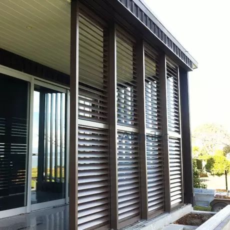 How To Block Wind On Patio: 21 Amazing Ideas Concrete Hardscape, Louvered Interior Doors, Porch Shades, Lattice Patio, Doors Outdoor, Blinds Vertical, Window Shutters Exterior, Indoor Shutters, Patio Screen