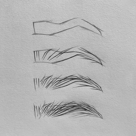 𝑱𝑨𝑪𝑲 on Instagram: “I hope this helpssss. I don’t normally draw eyebrows this big so it’s a bit rough but my same process applies. I first block out the shape,…” Pencil Arts, 얼굴 드로잉, Drawing Tutorial Face, How To Draw Eyebrows, Easy Drawings Sketches, Hand Art Drawing, Drawing Skills, Anatomy Art, Book Art Drawings