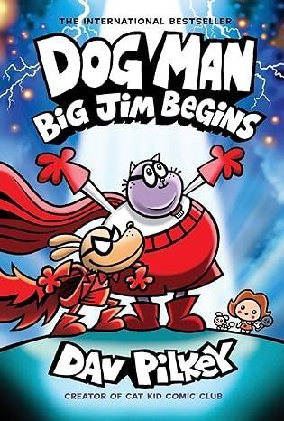 Amazon.com: Dog Man: Big Jim Begins: A Graphic Novel (Dog Man #13): From the Creator of Captain Underpants: 9781338896459: Pilkey, Dav, Pilkey, Dav: Books Dog Man Book, Dav Pilkey, Dog Man, Cat Kids, Childrens Games, Man Movies, Books For Teens, Children’s Books, Book Club Books