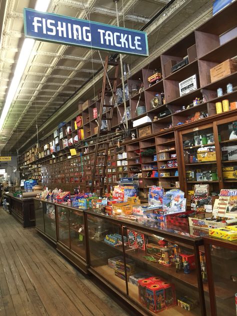 Old Store Interior, Small Town Hardware Store, Tackle Shop Ideas, Old Hardware Store, Hardware Store Aesthetic, Hardware Store Design Interiors, General Store Ideas Small Towns, Vintage Hardware Store, Old Ticket