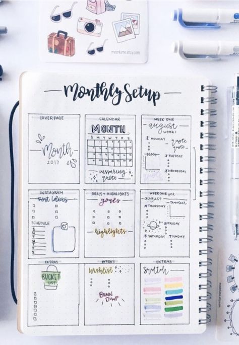 Weekly Planner Aesthetic, Bullet Journal Wish List, Bullet Journal Work, Bullet Journal Quotes, Bullet Journal Key, Bullet Journal Ideas Templates, Bullet Journal Paper, Bullet Journal Tracker, Bullet Journal Mood