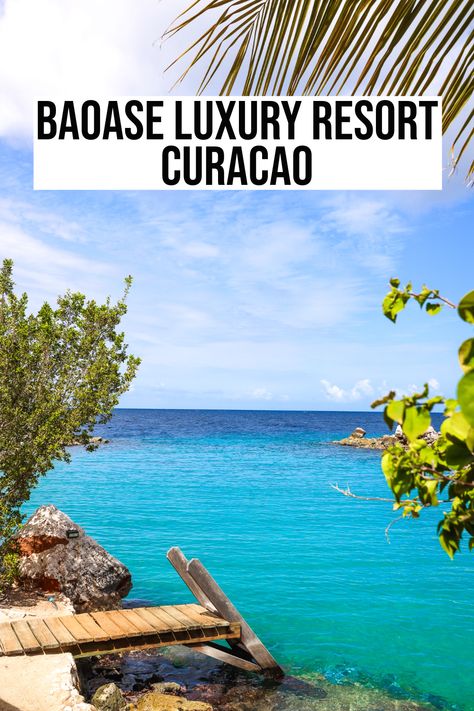 baoase luxury resort curacao Baoase Luxury Resort, Curacao Honeymoon, Plunge Pool, Global Travel, Caribbean Sea, Beach Picnic, Travel List, South Pacific, United States Travel