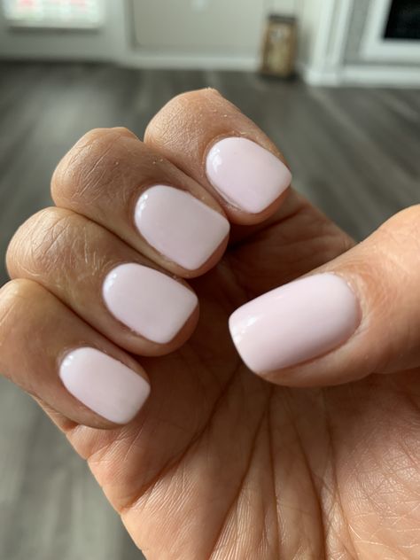 Short Squoval Dip Nails, Dip Manicure Ideas, Squoval Acrylic Nails, Dip Manicure, Blush Nails, Neutral Nails, Dipped Nails, Diy Nails, Short Nails