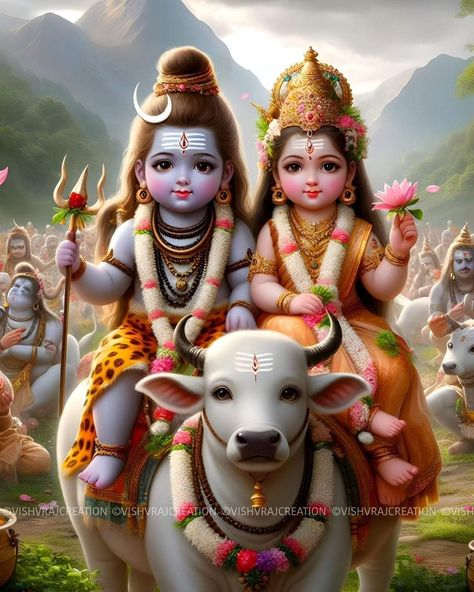 Little Shiva, Gods Pictures, Mahadev Parvati, Saraswati Photo, Shiv Shakti, Lord Wallpapers, Shiva Family, Shiva Parvati, Wallpaper Instagram