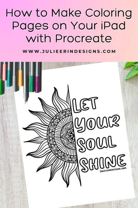 How To Make Coloring Pages On Procreate, Coloring Book Ideas Inspiration, Coloring Pages For Procreate, Procreate Coloring Pages, Mandala Colouring Pages, Procreate Tutorials, Procreate Tips, Procreate Ipad Tutorials, Ipad Hacks