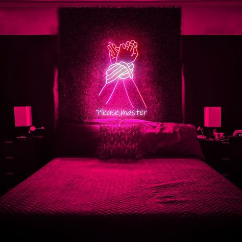 Woman Bedroom Decor, Sensual Bedroom, Neon Sign Party, Pleasure Room, Fun Lights, Party Neon Sign, Bedroom Decor For Women, Party Neon, Led Rope Lights