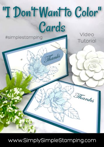 Cards With Flowers, Card Making Videos, Magnolia Stamps, Hand Stamped Cards, Card Making Tips, Card Making Tutorials, Card Making Techniques, Stamping Up Cards, Card Tutorials