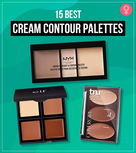 Contour Cream Palette, Contour Pallet For Beginners, How To Cream Contour, Best Cream Contour Palette, Drugstore Contouring Products, Best Cream Makeup Palette, Cream Foundation Palette, Best Contour Makeup Products, Best Cream Contour