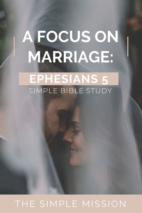 The theme of Ephesians 5 is the Christian marriage. But, this is not just an ordinary marriage - this is THE marriage that God created. The problem in this world is that we are human. Humans will fall short, break up, cheat on one another, divorce, sin, and are selfish. So, what is the point of marriage if we mess up and not end up being each other’s ultimate happiness? Paul presented the model of what a godly marriage is, defines the roles, & unveiled what love looks like through Christ. Marriage Bible Study Free, Marriage With God, Ephesians 5:25 Marriage, Married Couple Bible Study, Bible Study For Marriage, Marriage Bible Study Plan, Bible Study On Marriage, Husband And Wife Bible Study, Couple Bible Study Plan