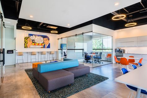 Re/Max Agility | commercial office interior design | Arminco Inc Remax Office Interior Design, Remax Office Design, Commercial Office Design, Open Space Office, Office Layout, Commercial Office, Open Office, Open Layout, Interior Design Portfolio