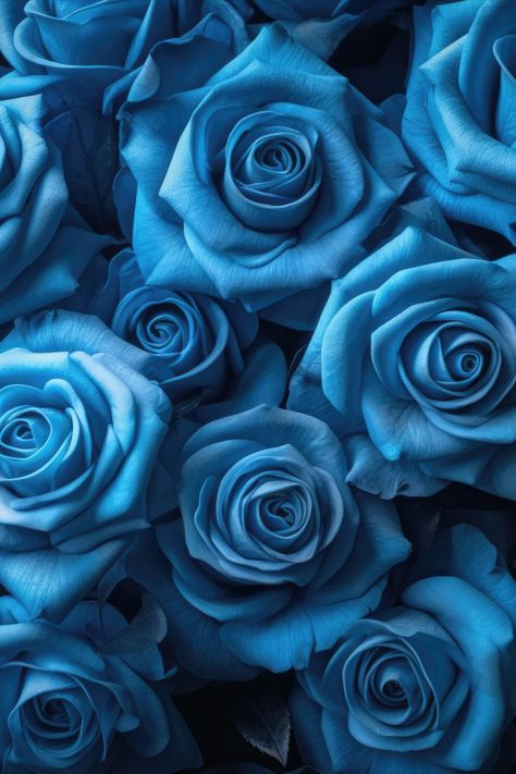 Blue Roses Wallpaper Backgrounds, Blue Rose Background, Daisy Purple, Blue Roses Wallpaper, Music Bar, Roses Art, Jelly Wallpaper, Roses Blue, Floral Wallpaper Iphone