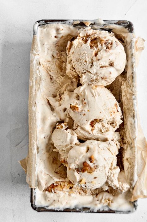 Ice Cream Recipes Dairy Free, Non Dairy Ice Cream Recipe, Dairy Free Ice Cream Recipe, Recipes Ice Cream, Ice Cream Dairy Free, Maple Walnut Ice Cream, Maple Ice Cream, Non Dairy Ice Cream, Walnut Ice Cream